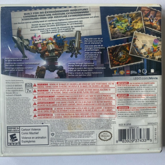 The Lego Movie Nintendo 3DS Video Game - Picture 4 of 4